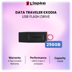 KINGSTON 256GB DATA TRAVELER EXODIA USB