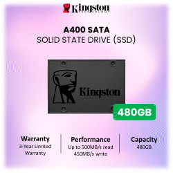 KINGSTON A400 480GB SSD (SA400S37/480G)