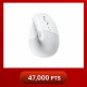 Logitech Lift Vertical Ergonomic Wireless Mouse ( Pale Grey )