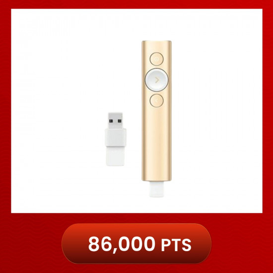Logitech Spotlight Wireless Presentation Remote - Gold