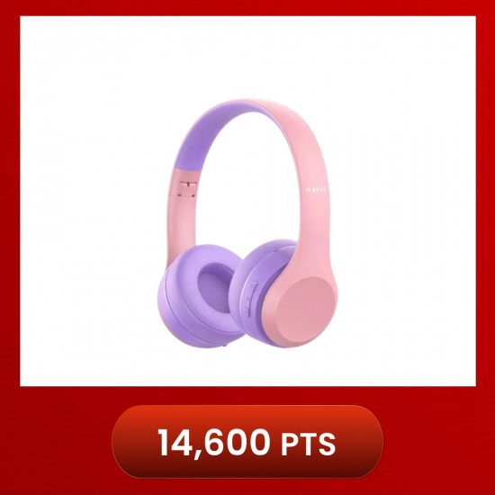 HAVIT H626BT Kids Headphones - Pink
