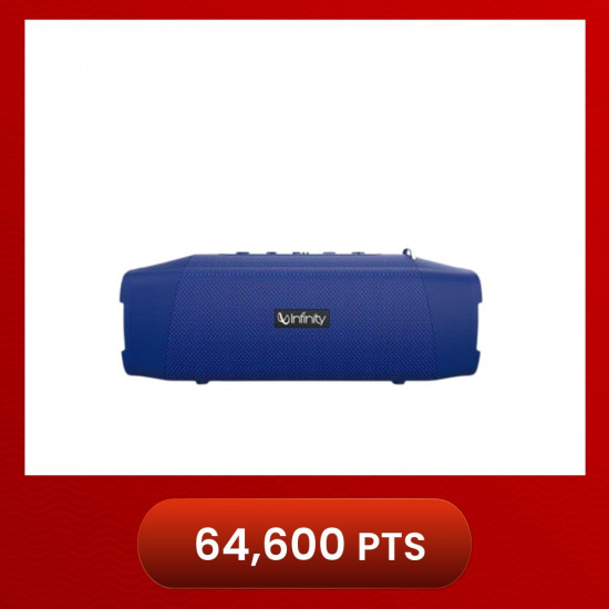 Infinity by Harman Clubz 750 Blue Portable Bluetooth Speaker - Built-in Powerbank, 10 Hours Playtime, IPX7 Waterproof
