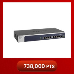 NETGEAR XS508M 8-Port 5-Speed Unmanaged