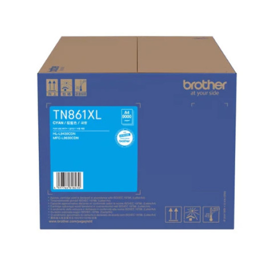 Brother TN-861XL Cyan Toner