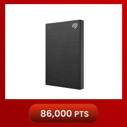 HDD EXT SEAGATE 2.5" USB3.0 BACKUP PORTABLE ALUMINIUM 4TB (STHP4000400) BLK