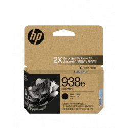 HP 938e EvoMore Black Original Ink Cartridge