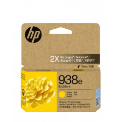 HP 938e EvoMore Yellow Original Ink Cartridge