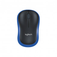 Logitech M185 Compact Wireless Mouse - Blue