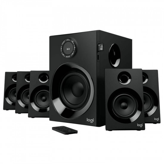 Logitech Z607 5.1 Surround Sound Speaker System Powerful Sound with BluetoothÂ®