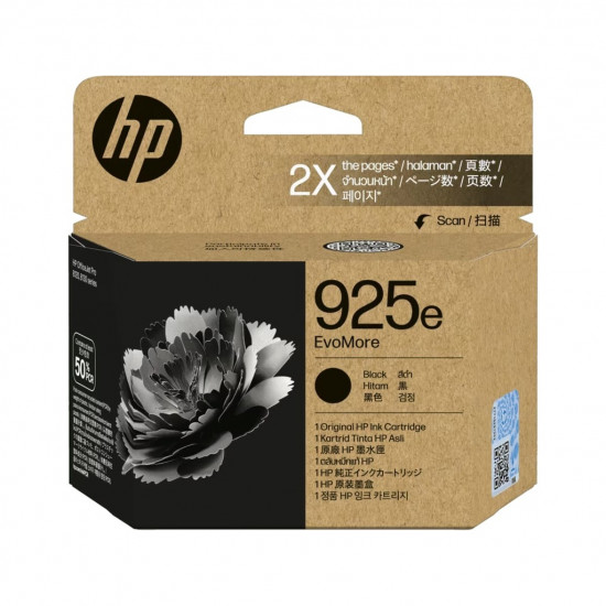 HP 925e EvoMore Black Original Ink Cartridge HP 925e EvoMore Black Original Ink Cartridge