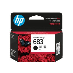 HP 683 Black Original Ink Advantage Cart