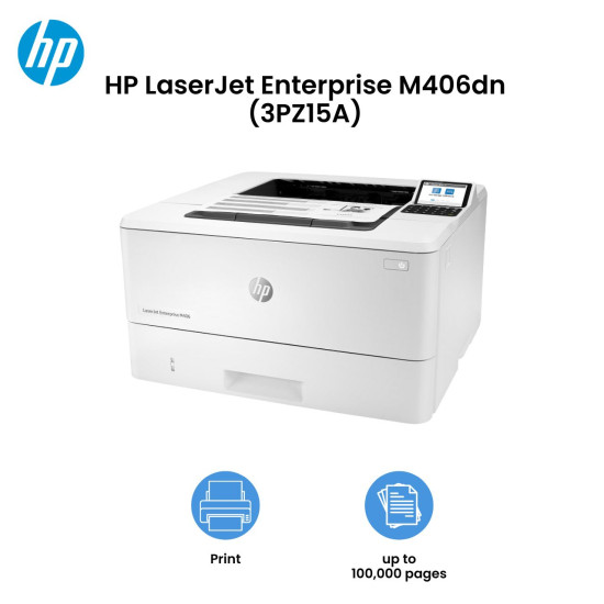 HP LaserJet Enterprise M406dn (3PZ15A)