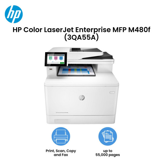 HP Color LaserJet Enterprise MFP M480f (3QA55A)