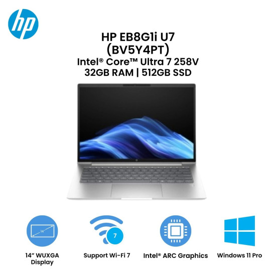 HP EB8G1i 14 U7 258V 14 32GB/512 PC (BV5Y4PT)