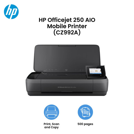 HP Officejet 250 AIO Mobile Printer (CZ992A)