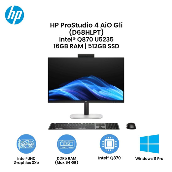 HP ProStudio 4 AiO G1I(U5235 16GB 512GB