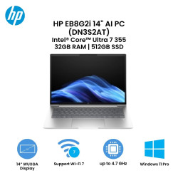 HP EB8G2i14AI U7 355 14 32GB/512 PC