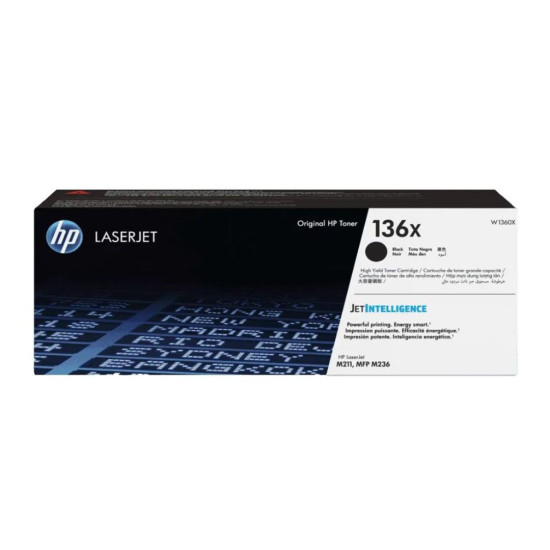 HP 136X Black Toner Cartridge