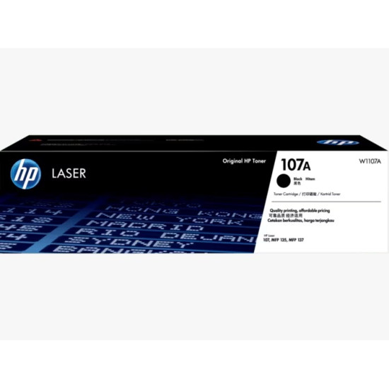HP 107A Black Original Laser Toner Cartridge  For Model HP Laser 100 Printer series, HP Laser MFP 130 Printer series