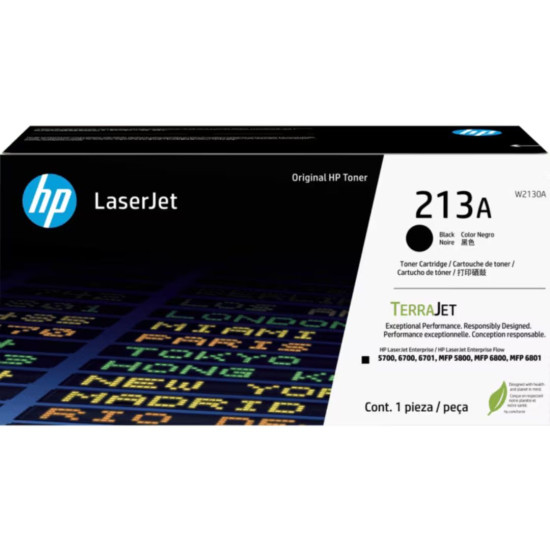 HP 213A Black Toner Cartridge 3.5k