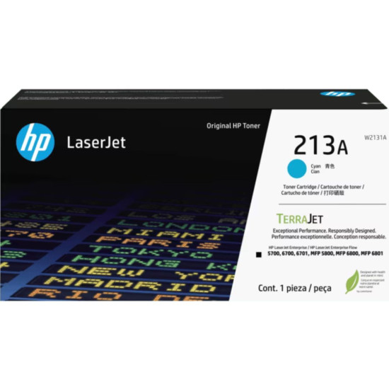 HP 213A Cyan Toner Cartridge 3k