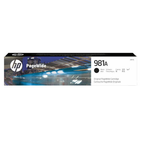 HP 981A Black Ink Cart